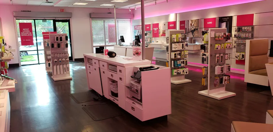 Interior photo of T-Mobile Store at University & Broadway, Boise, ID