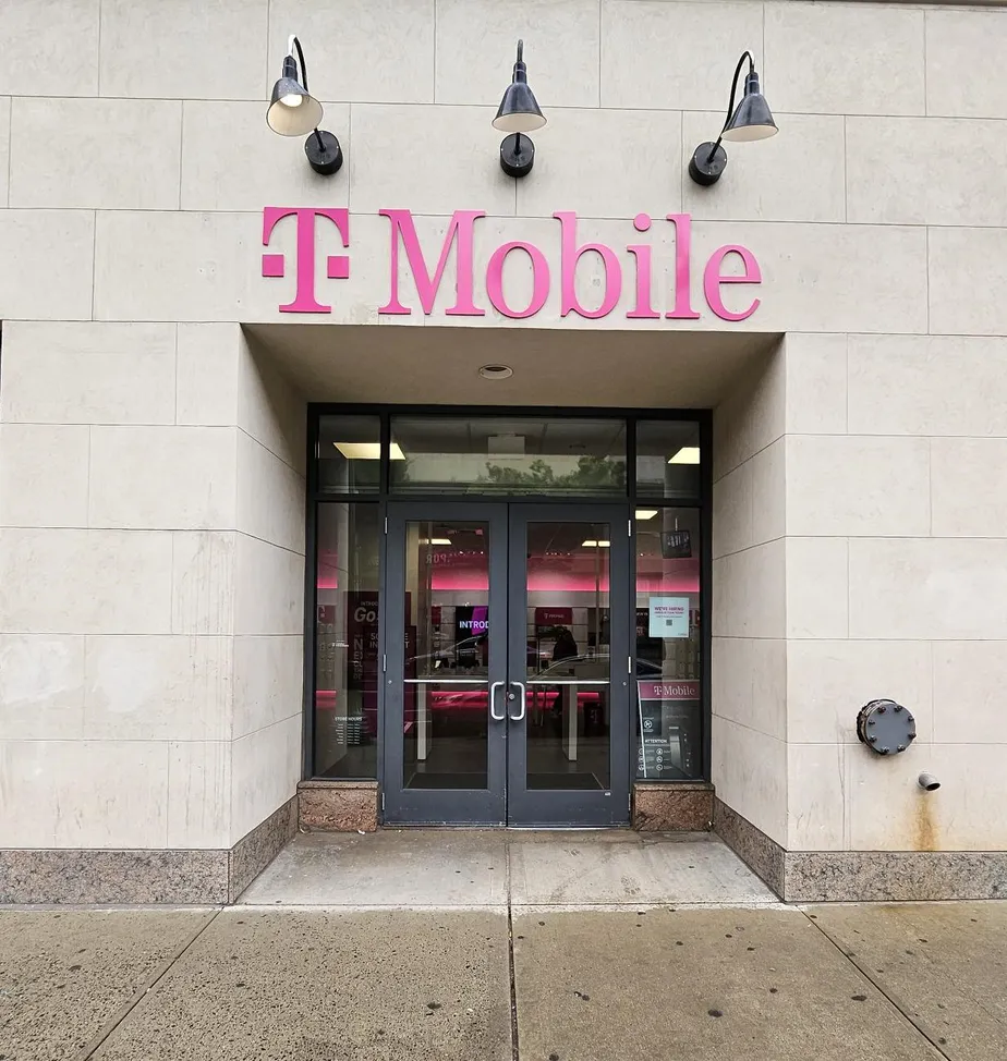  Exterior photo of T-Mobile Store at Church & Chapel, New Haven, CT 