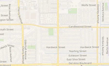 map of 5249 1/2 Paramount Blvd Lakewood, CA 90712