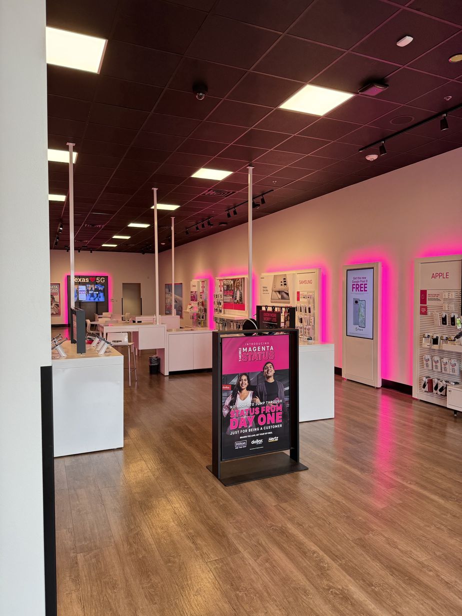 Interior photo of T-Mobile Store at Park Ln & N Central Expy, Dallas, TX