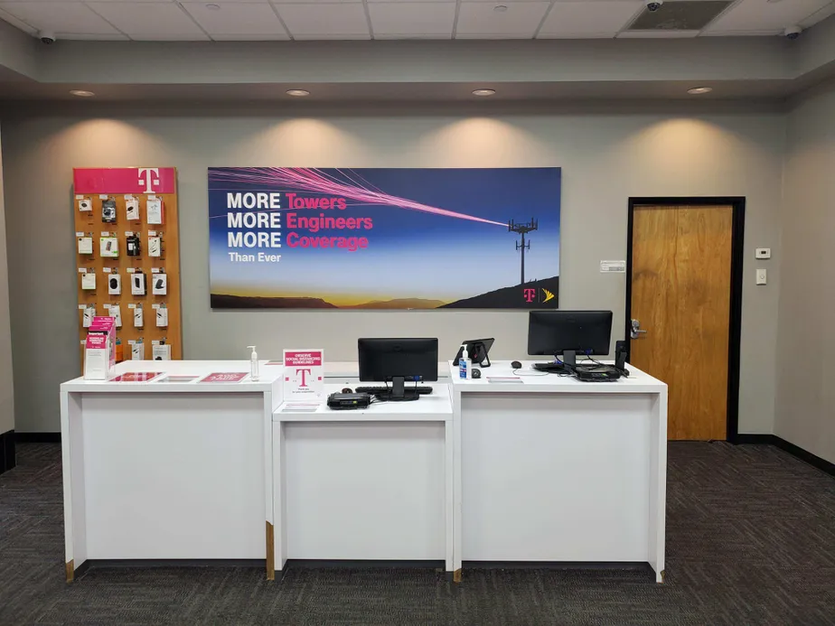 Interior photo of T-Mobile Store at Killeen Mall 3, Killeen, TX