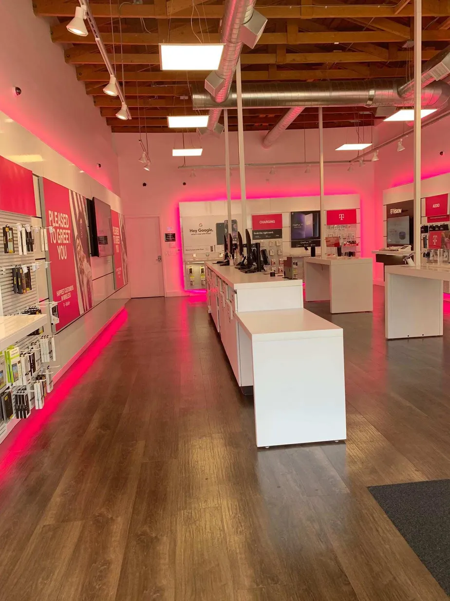 Interior photo of T-Mobile Store at Rohnert Park Expy & Labath Ave, Rohnert Park, CA