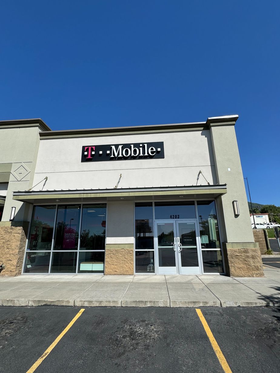 Exterior photo of T-Mobile Store at Harrison Blvd - Weber State, Ogden, UT