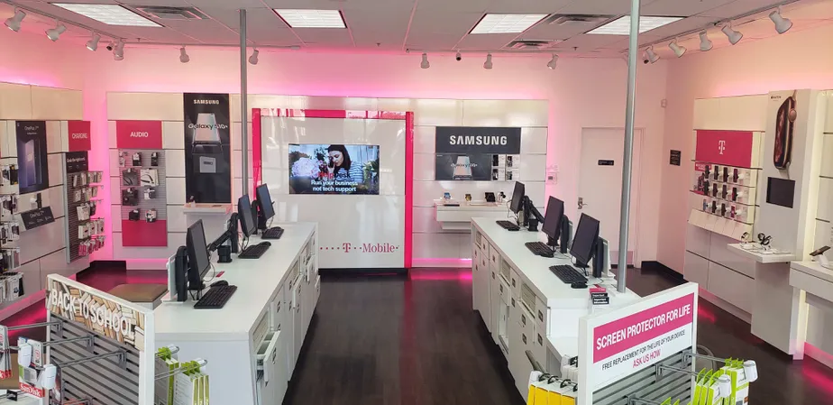 Interior photo of T-Mobile Store at Power & McDowell, Mesa, AZ