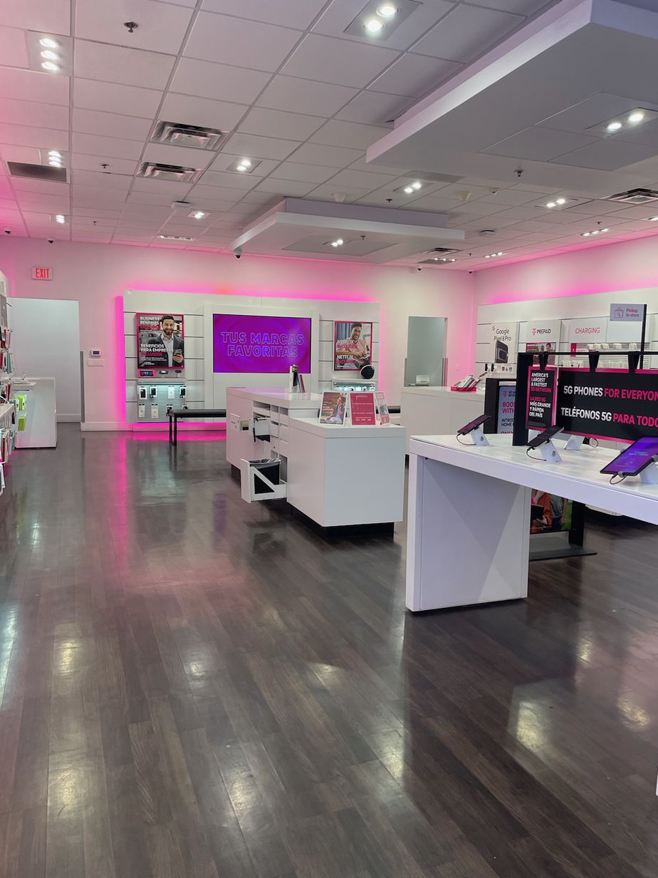 Interior photo of T-Mobile Store at Wilshire Blvd & Vermont, Los Angeles, CA