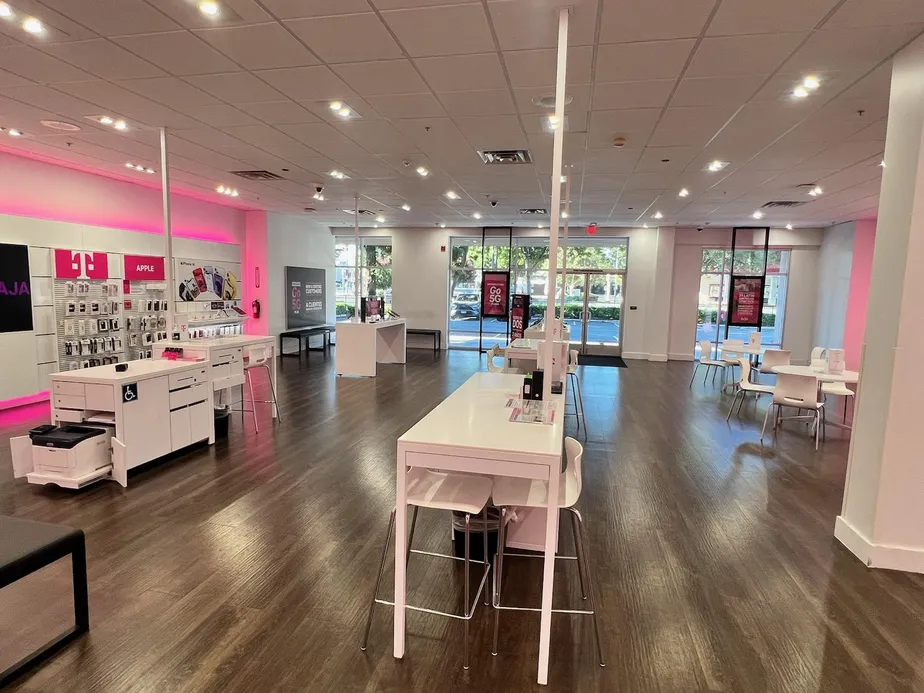 Interior photo of T-Mobile Store at Hamilton & Hwy 17, Campbell, CA