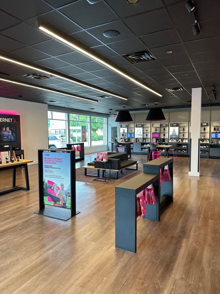 Interior photo of T-Mobile Store at Route 440 & New Hook Rd, Bayonne, NJ