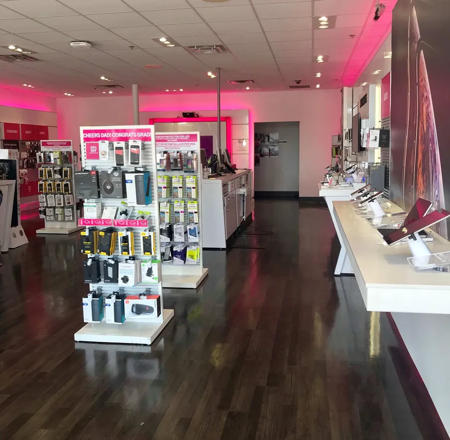Interior photo of T-Mobile Store at Huntington, Corpus Christi, TX