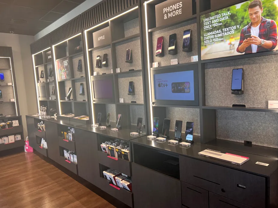  Interior photo of T-Mobile Store at William S Canning Blvd, Fall River, MA 