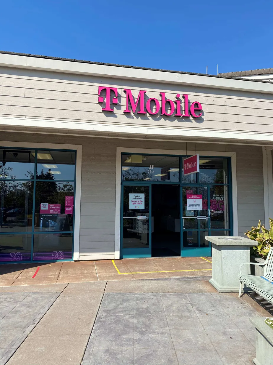 Exterior photo of T-Mobile store at Clares St & Lotman Dr, Capitola, CA 