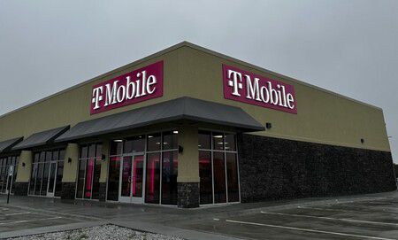 Exterior photo of T-Mobile Store at Shops at McAlester, McAlester, OK