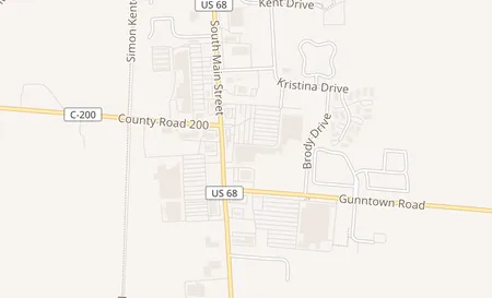 map of 3596 E Main St Columbus, OH 43213
