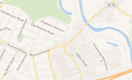map of 5701 Brainerd Rd. Chattanooga, TN 37411