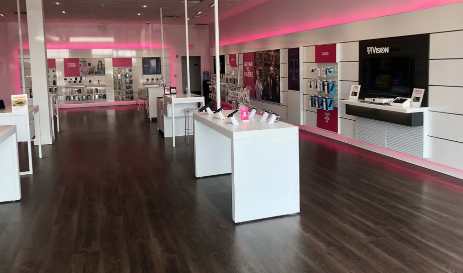 Interior photo of T-Mobile Store at Industrial Ave & Route 46, Teterboro, NJ