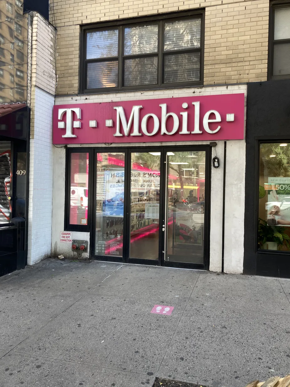  Exterior photo of T-Mobile Store at 3rd Ave & E 29th St, New York, NY 