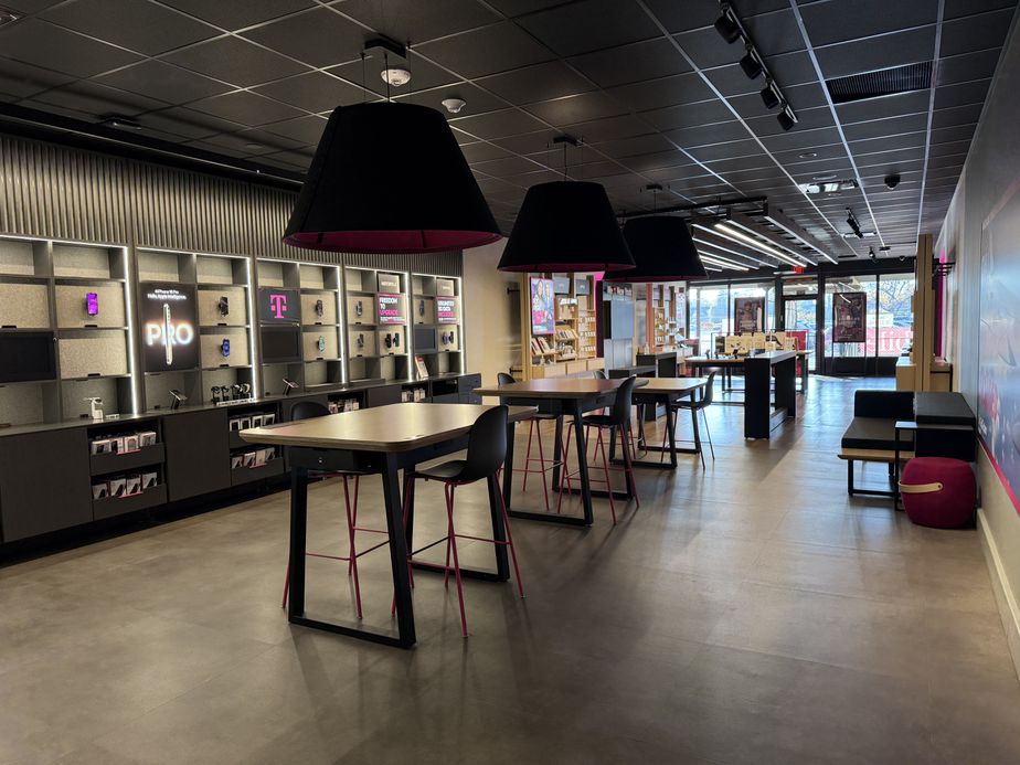 Interior photo of T-Mobile Store at W Montauk Hwy & Brookvale Ave, West Babylon, NY