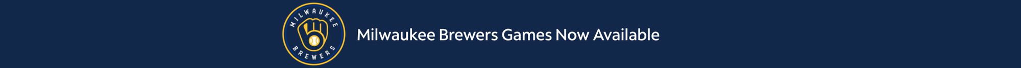 Milwaukee Brewers pencil banner