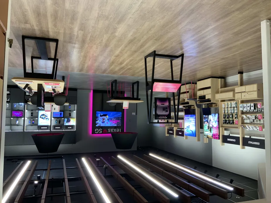 Interior photo of T-Mobile Store at Grapevine Mills South, Grapevine, TX