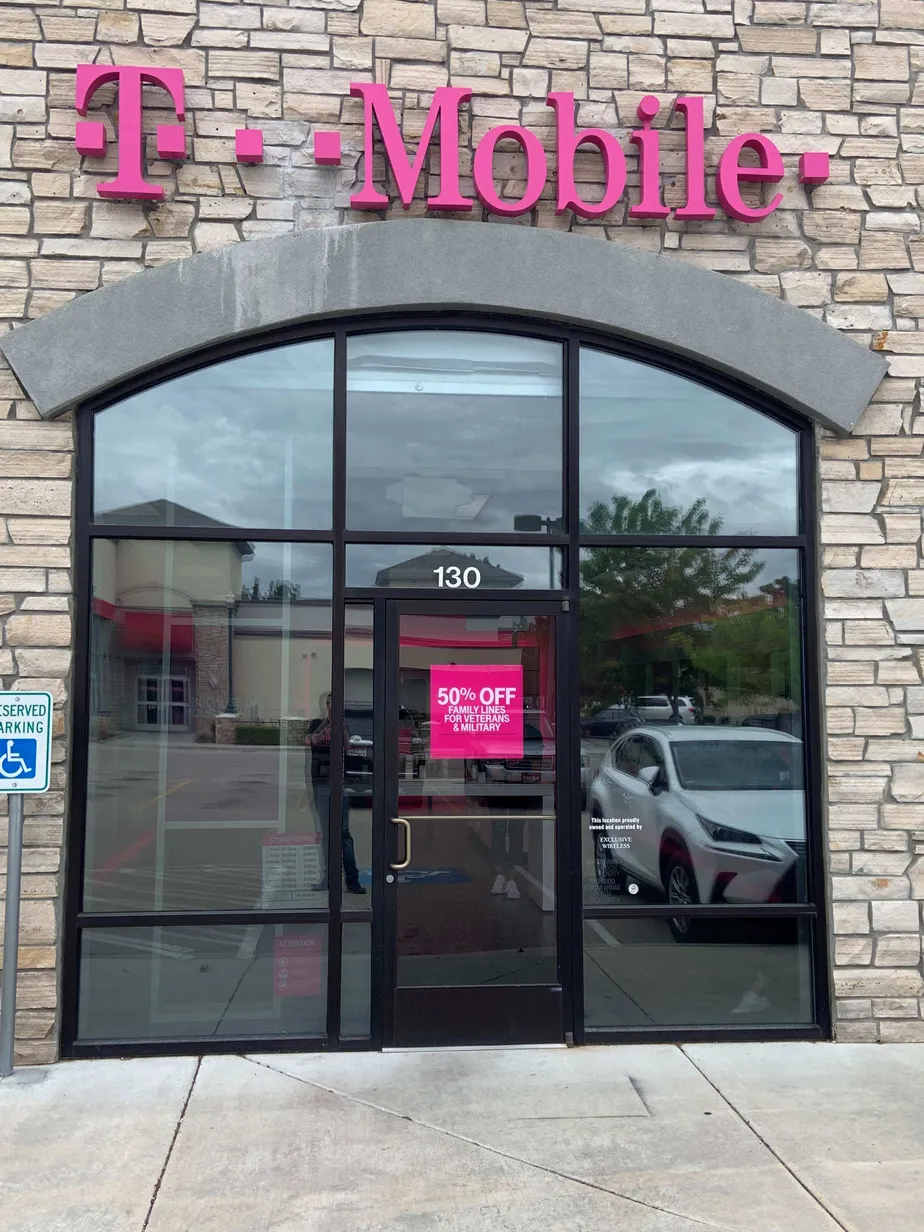 Exterior photo of T-Mobile Store at E State St & Hwy 55, Eagle, ID