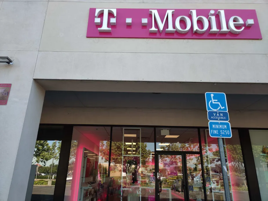Exterior photo of T-Mobile store at Elverta Rd & Walerga Rd 2, Antelope, CA