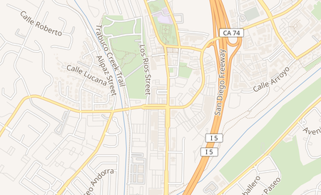map of 31921 Camino Capistrano Suite F San Juan Capistrano, CA 92675