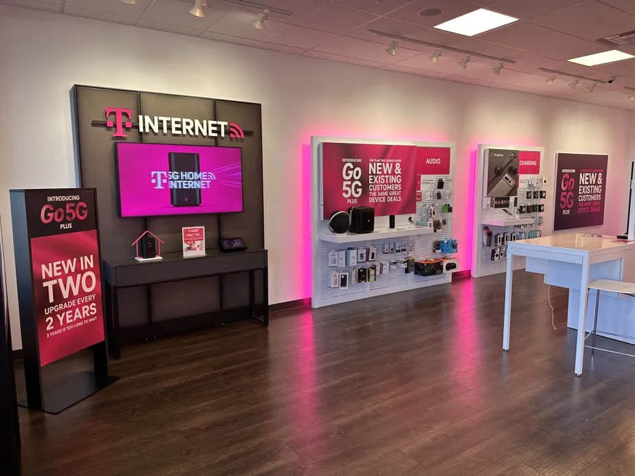 Interior photo of T-Mobile Store at University Square, Greeley, CO