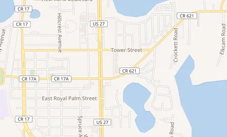map of 90 Plaza Ave Lake Placid, FL 33852