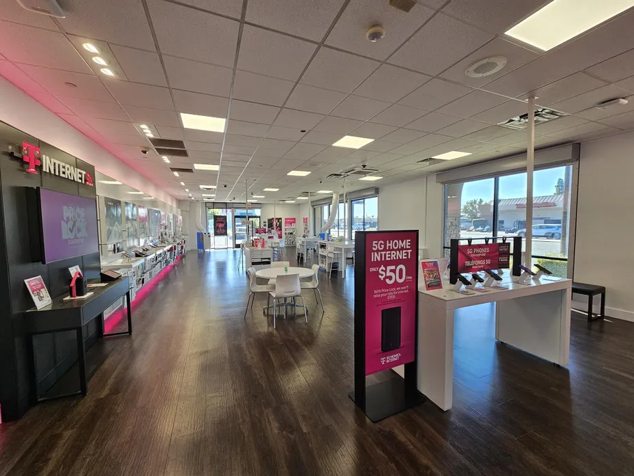 Interior photo of T-Mobile Store at Shaw & Blythe, Fresno, CA