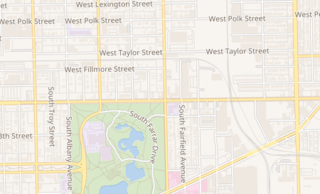 map of 2806 West Roosevelt Rd Chicago, IL 60612