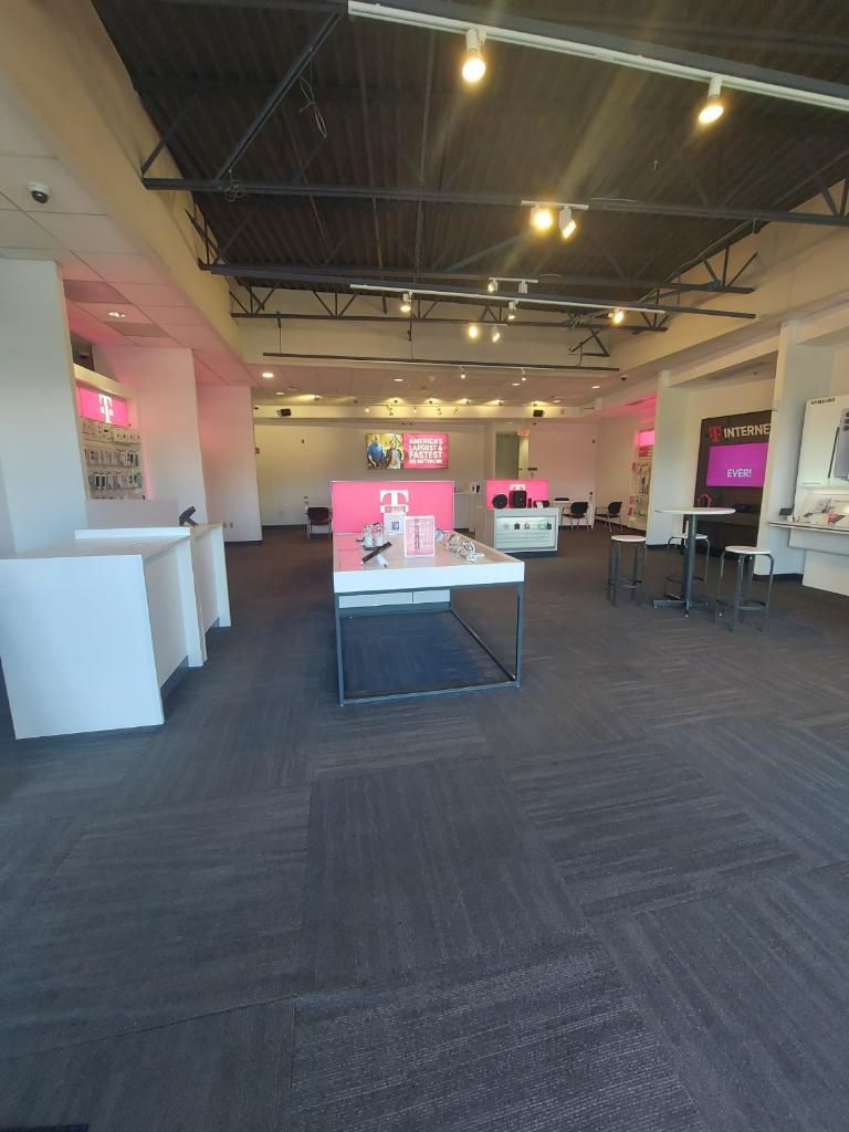 Interior photo of T-Mobile Store at Sockanosset Cross Road, Cranston, RI