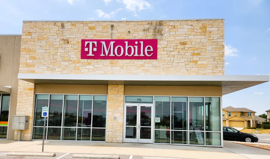 Exterior photo of T-Mobile Store at Gattis School, Hutto, TX
