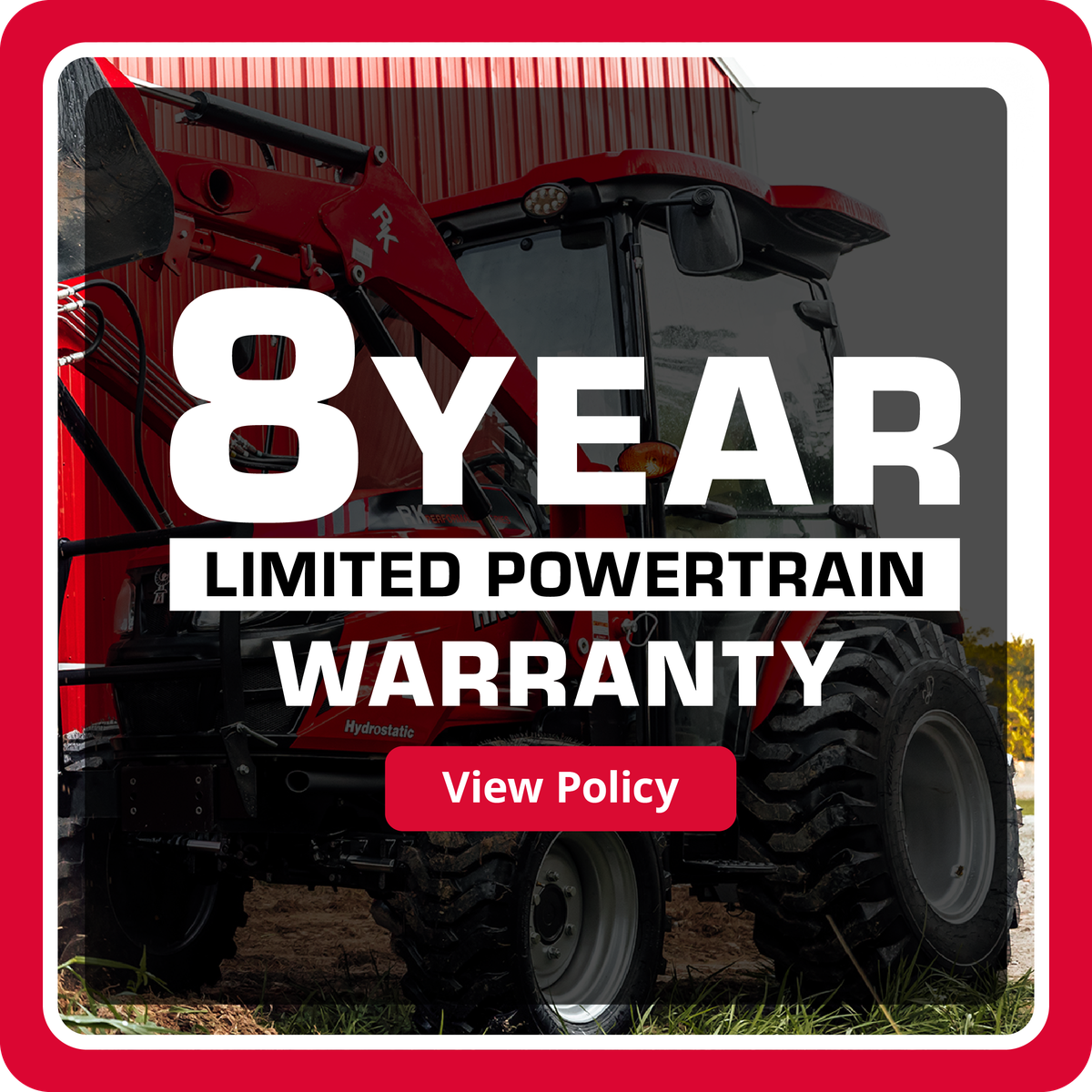 8-Year Warranty