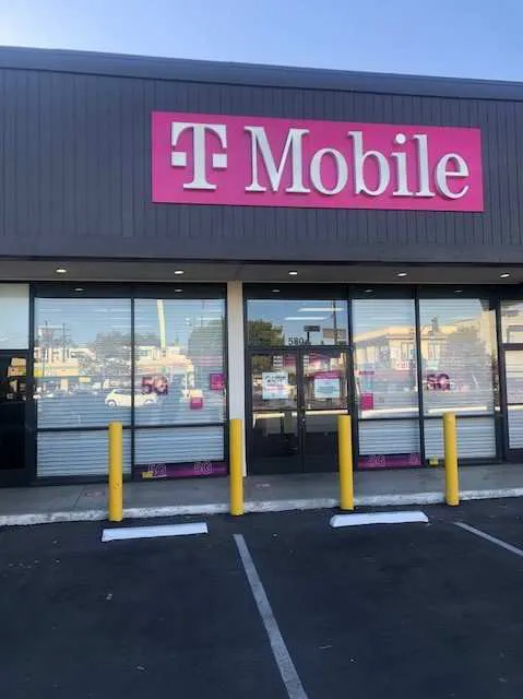 Exterior photo of T-Mobile store at N Figueroa St & S Ave 58, Los Angeles, CA