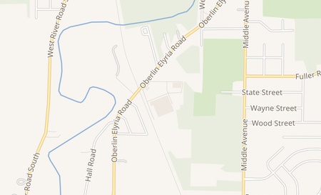 map of 430 Oberlin Rd Elyria, OH 44035