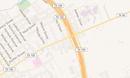 map of 1665 E. Washington Ave. Navasota, TX 77868