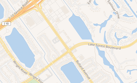 map of 5931 Bullard Ave. Ste 1 New Orleans, LA 70128