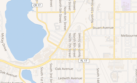 map of 639 Ingraham Ave Haines City, FL 33844