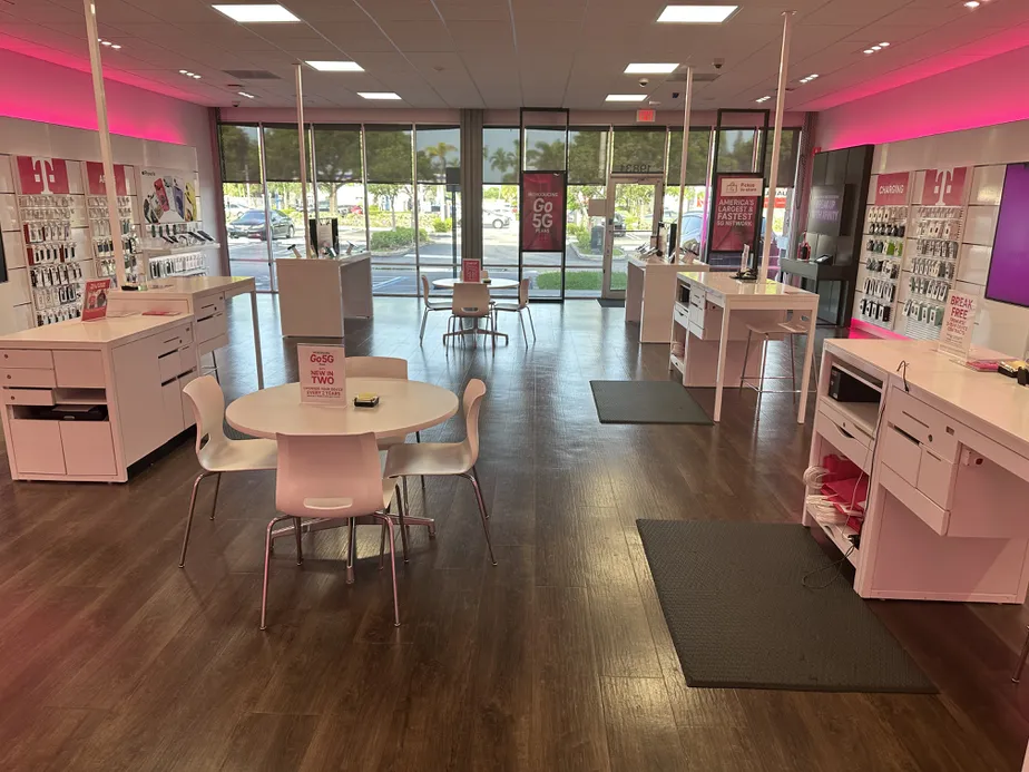 Interior photo of T-Mobile Store at 2nd Ave & NW 1st Pl, Miami Gardens, FL
