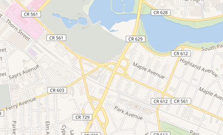 map of 5 E Crescent Blvd Collingswood, NJ 08108