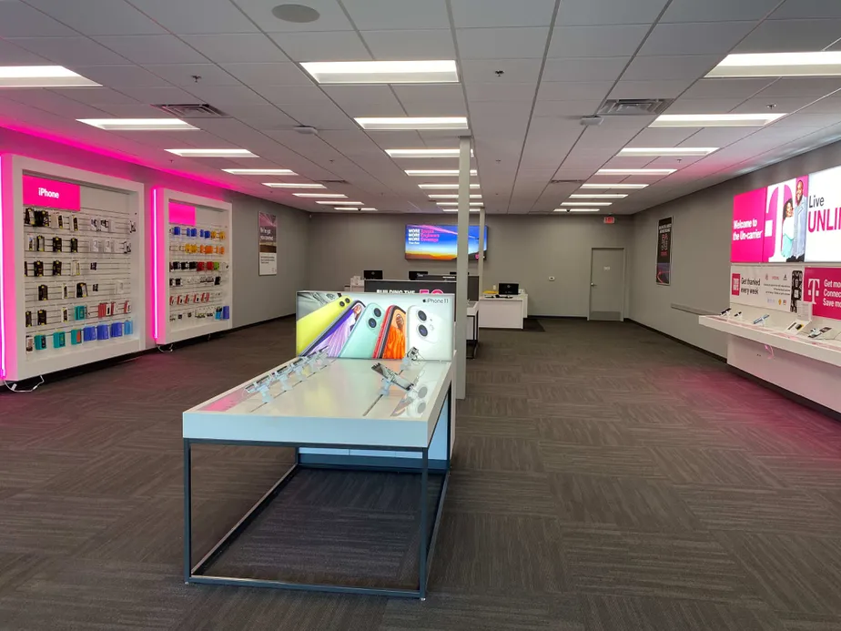 Interior photo of T-Mobile Store at Freeport St & Hwy 169, Elk River, MN