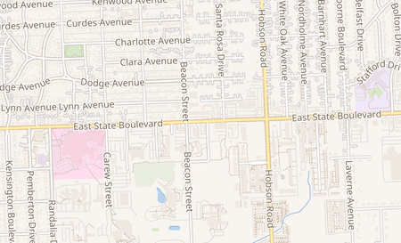 map of 2837 E State Blvd Fort Wayne, IN 46805