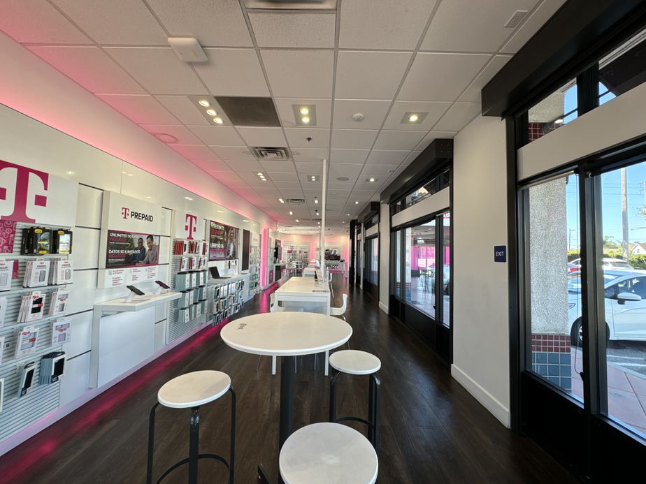 Interior photo of T-Mobile Store at Wooley & Oxnard at 5 Points, Oxnard, CA