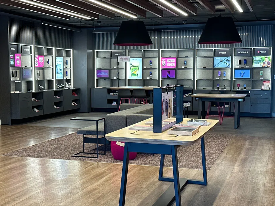 Interior photo of T-Mobile Store at Paramount Town Center, Paramount, CA
