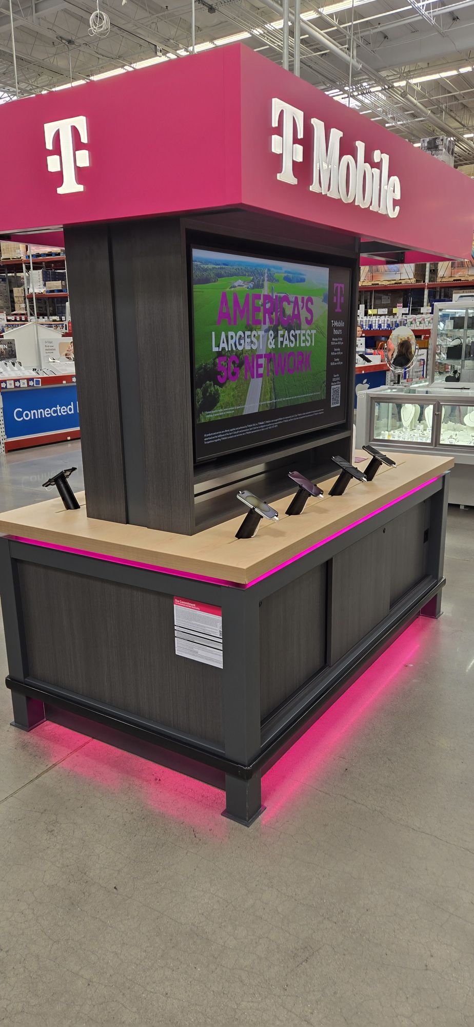 Exterior photo of T-Mobile Store at Sam's Club Augusta GA, Augusta, GA