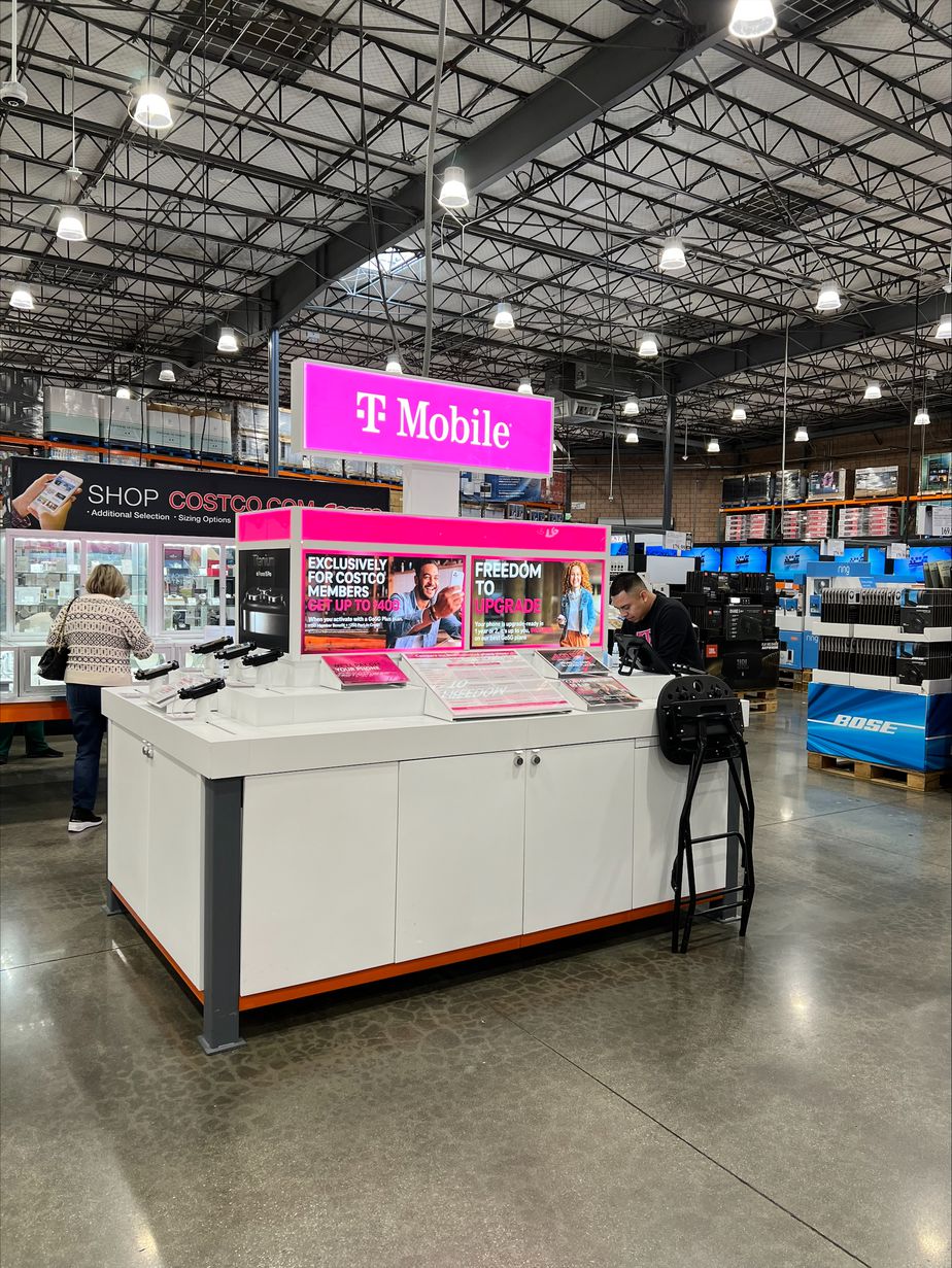 Interior photo of T-Mobile Store at Costco Los Feliz Blvd, Los Angeles, CA