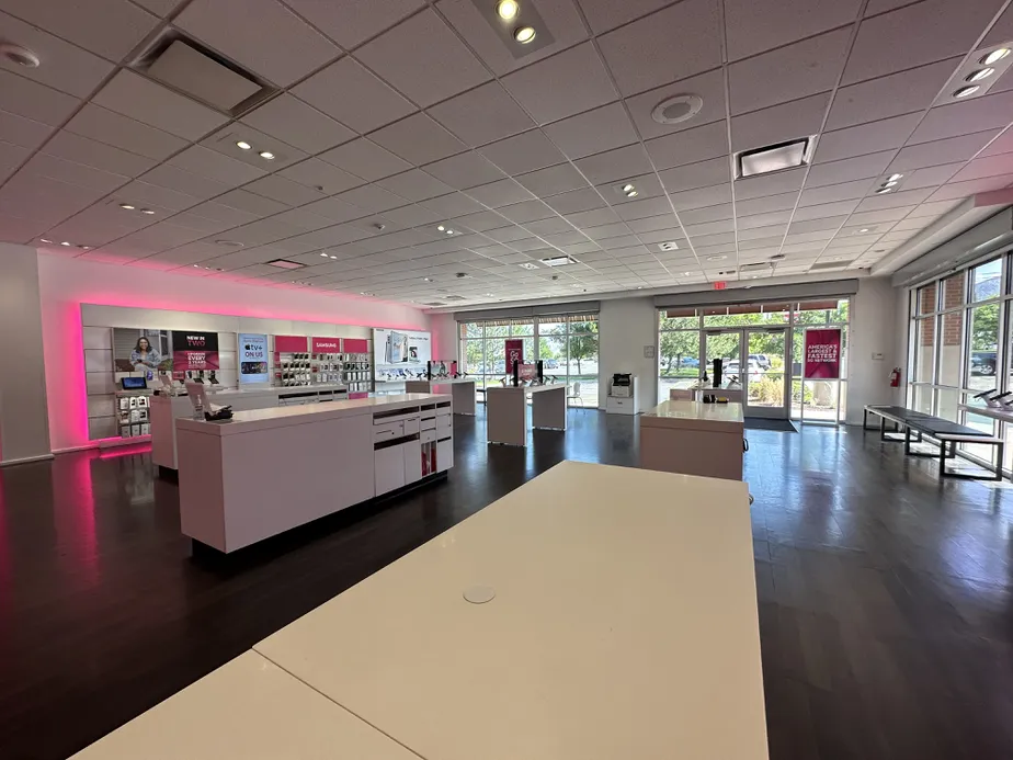 Interior photo of T-Mobile Store at Riverdale East, Riverdale, UT