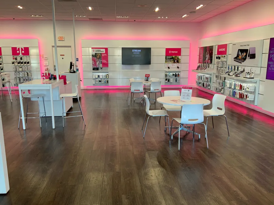 Interior photo of T-Mobile Store at State College & Lincoln, Anaheim, CA