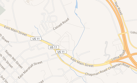 map of 1480 E Main St Wytheville, VA 24382