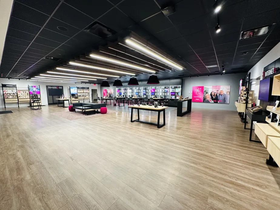 Interior photo of T-Mobile Store at Sahara & Valley View, Las Vegas, NV