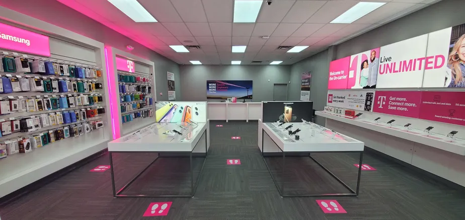  Interior photo of T-Mobile Store at Sagamore Pkwy S & South St, Lafayette, IN 